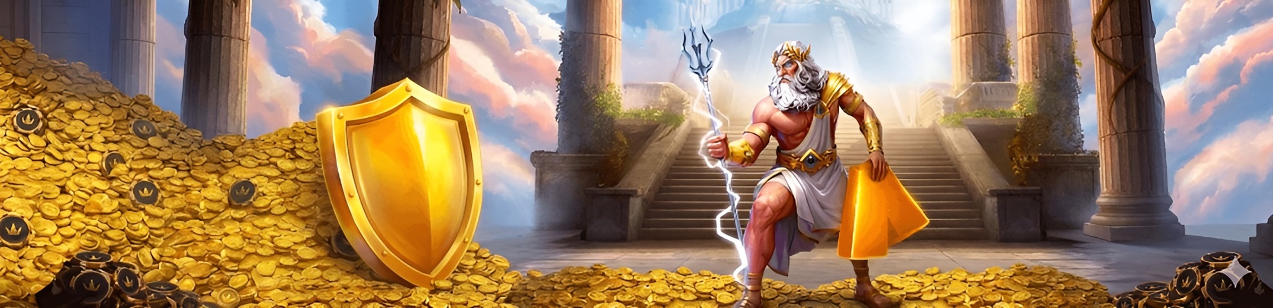 Zeus Casino Hero Background